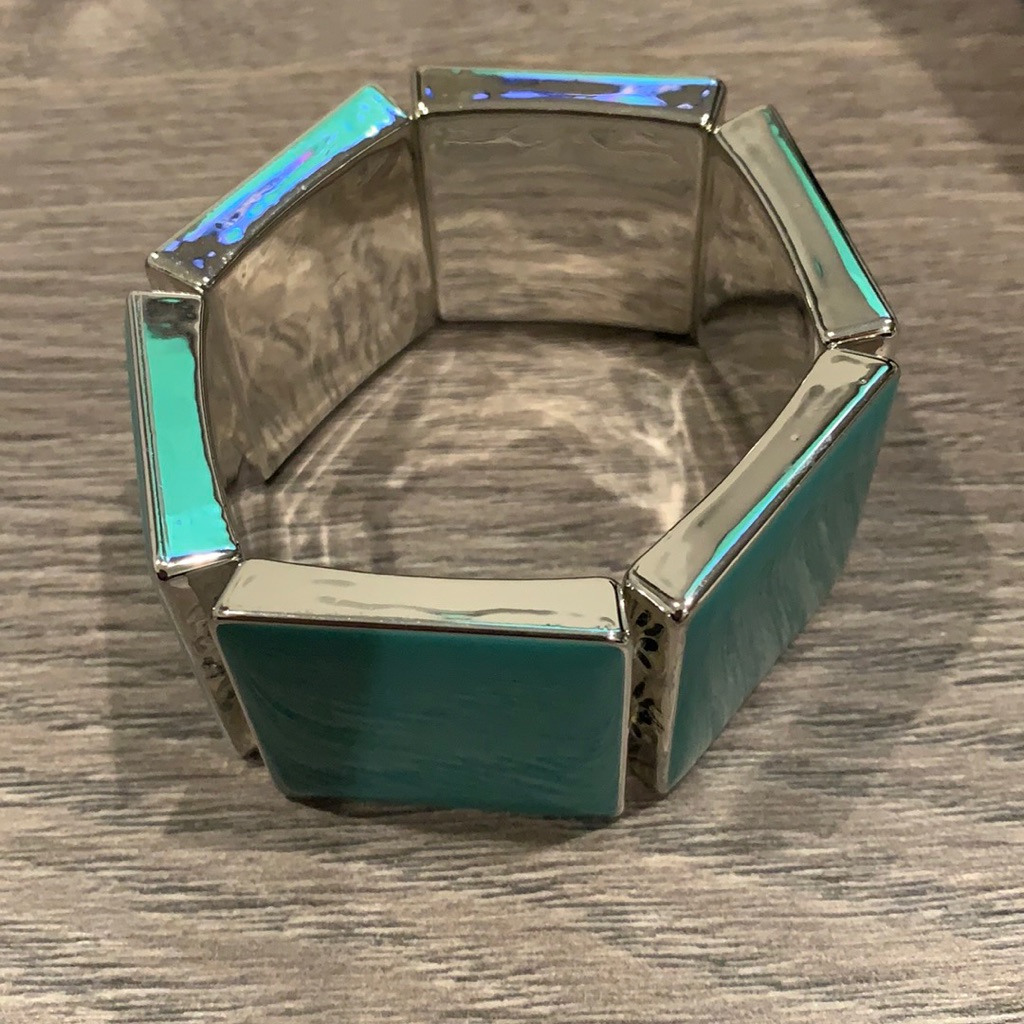 Blue Stretch Bangle